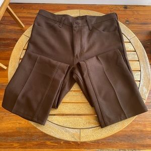 Wide Legged Wrangler Western Polyester Pants